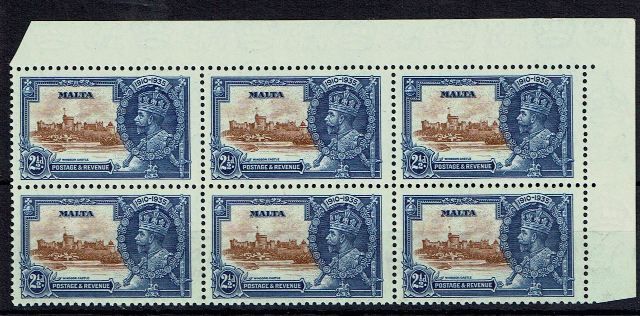 Image of Malta SG 211/211c UMM British Commonwealth Stamp
